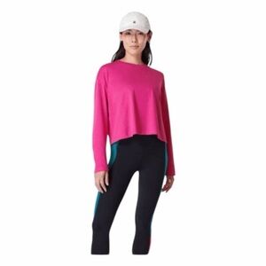 Sweaty Betty Fuchsia Long Sleeve Top